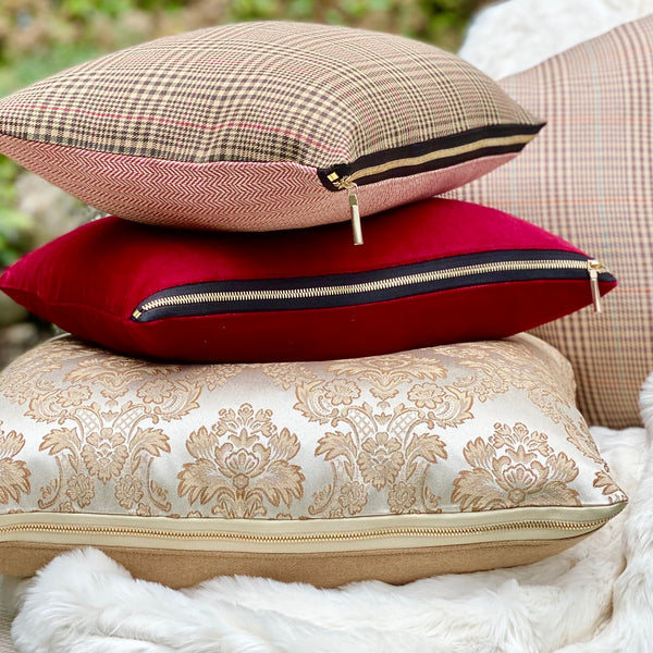 Glen Plaid Chair Pillow – DOVECOTE | Artistry at Home