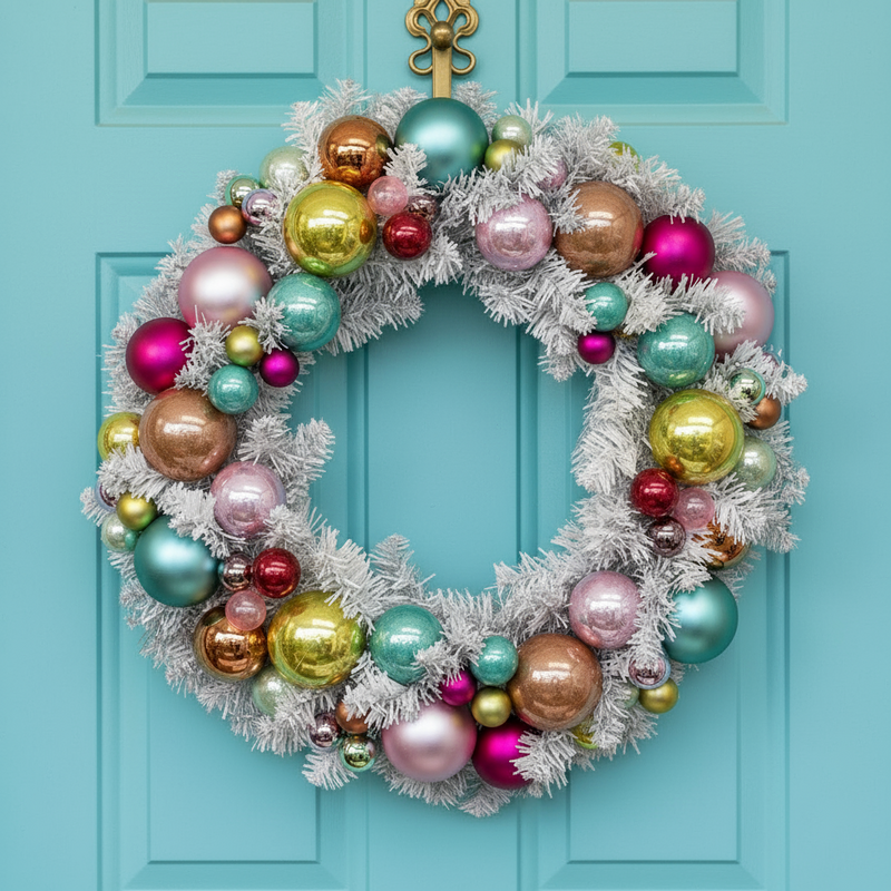 Ball wreath by Cody foster 