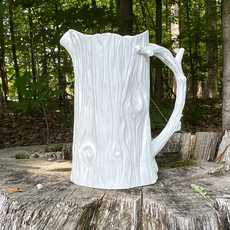 Emile Faux Bois Pitcher by Blue Pheasant