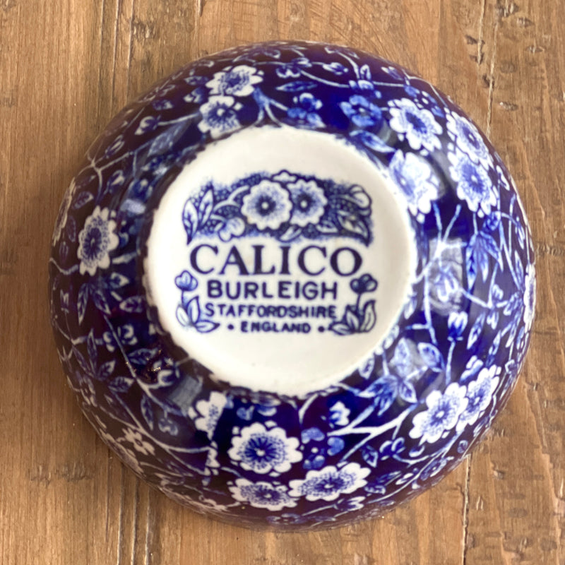 Burleigh Calico Blue Bowl