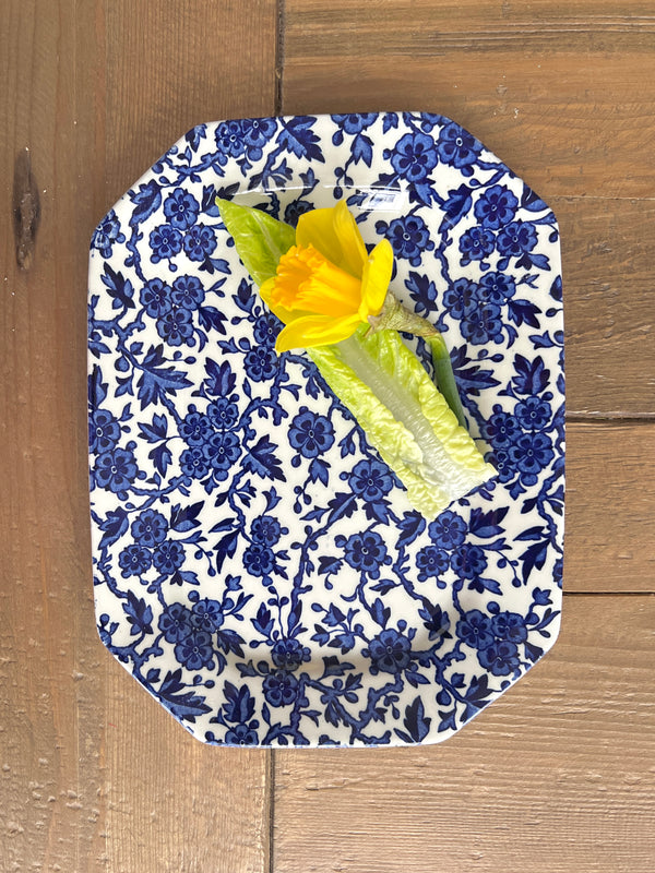 Blue Arden Platter by Burleigh of England 