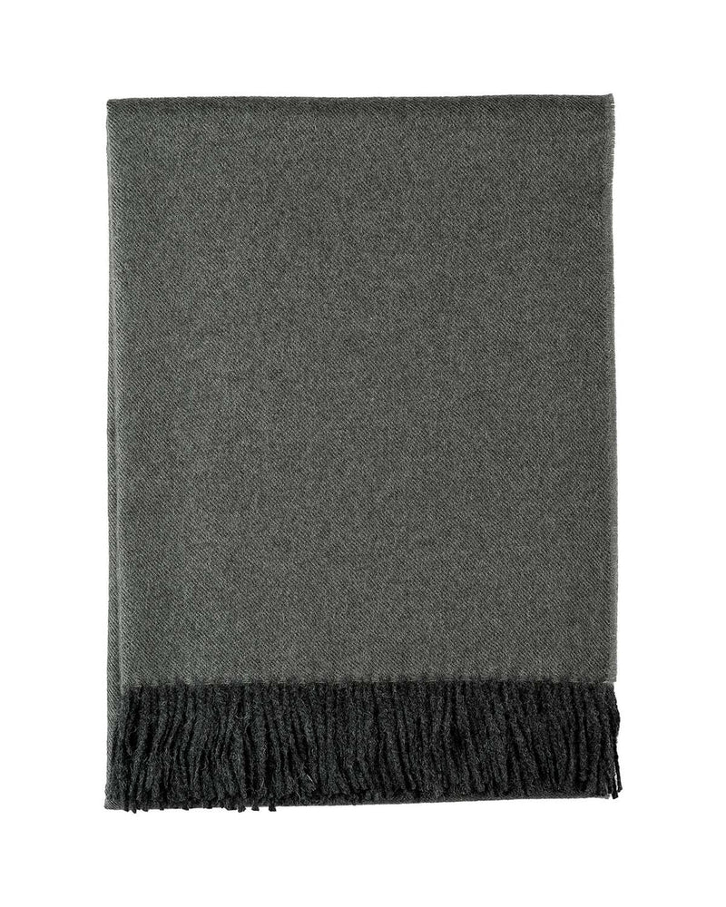 Baby Alpaca Throw in Carbon by Shupaca