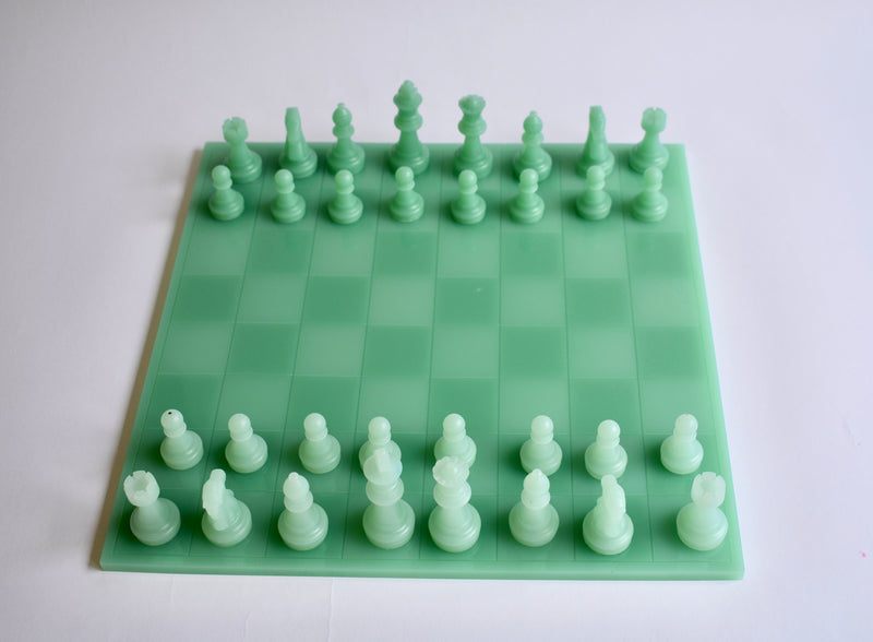 Handmade chess set 