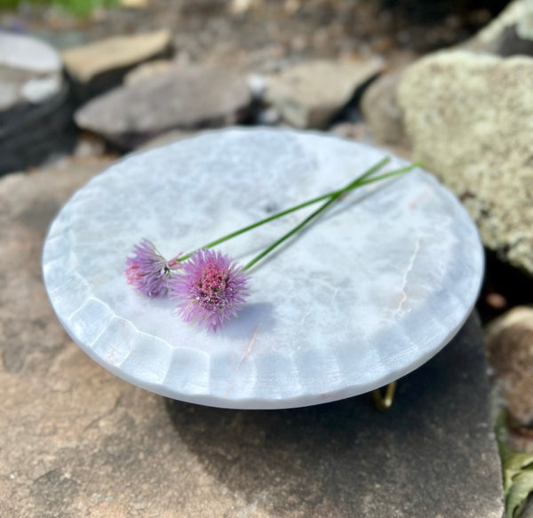 Marble pedestal stand 