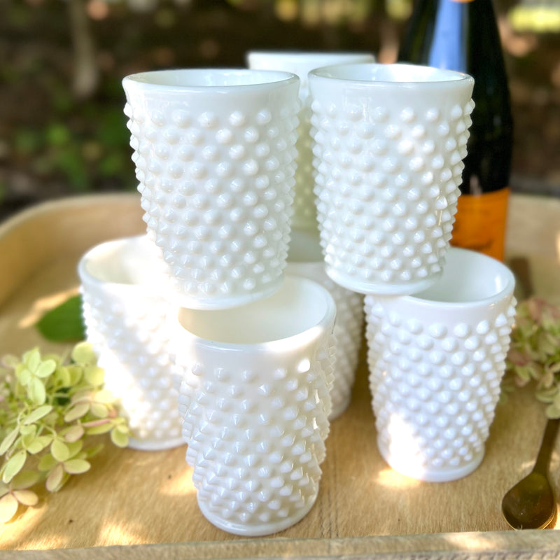 Vintage milk glass 