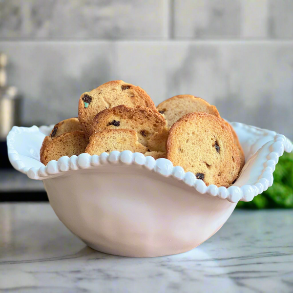 White melamine bowl 