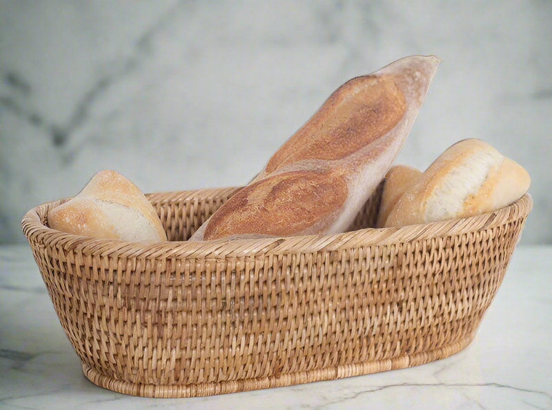 Rattan Bread Basket