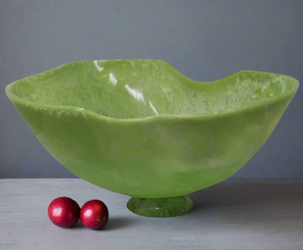 Green Resin Bowl Grand Size