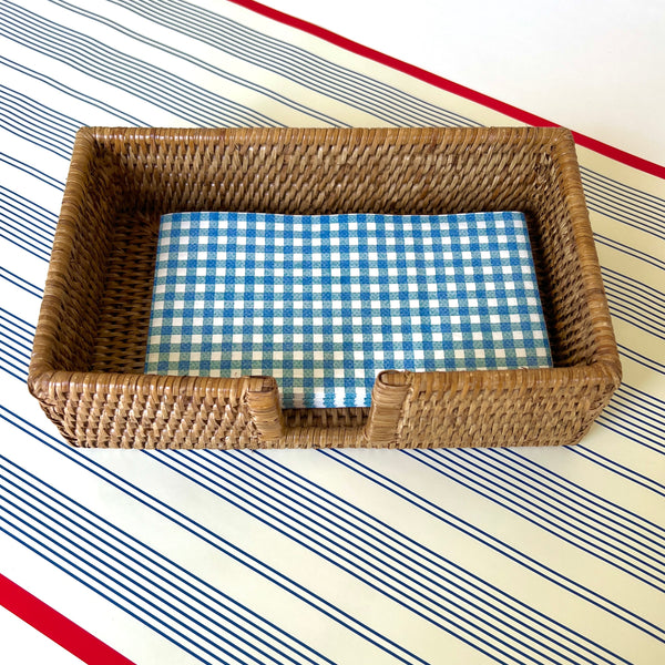 Rattan Napkin Holder in Guest Size by Artifacts