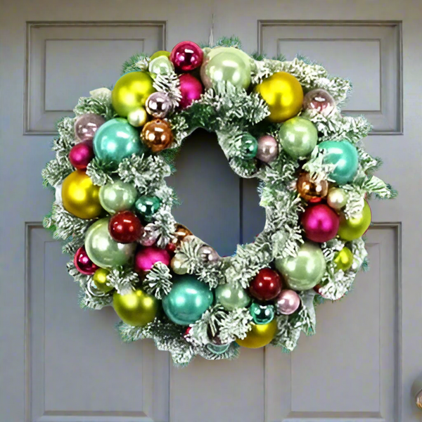 Ball wreath by Cody foster 