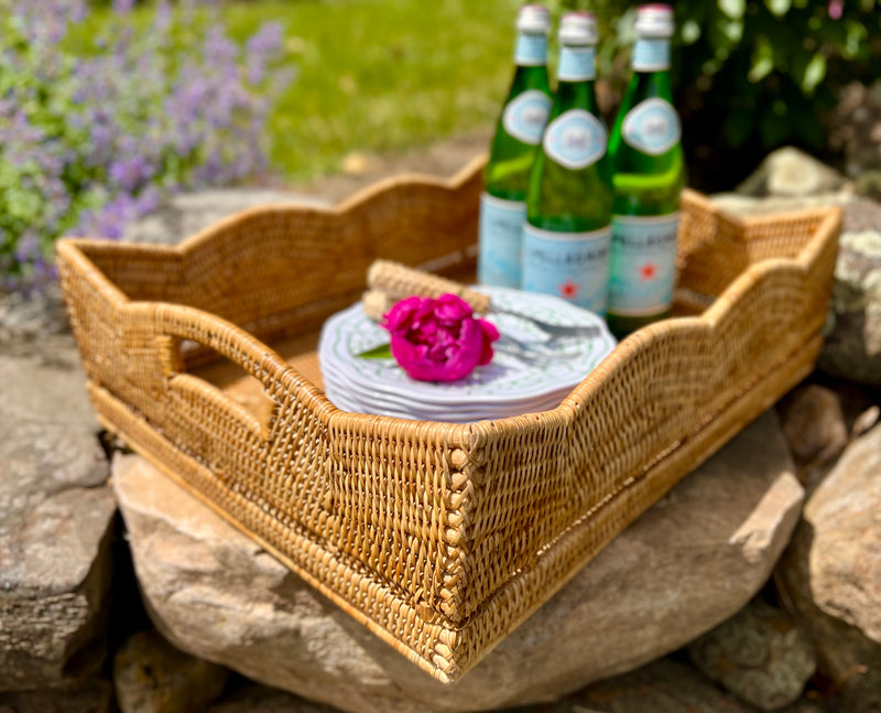 Rattan Rectangular Basket