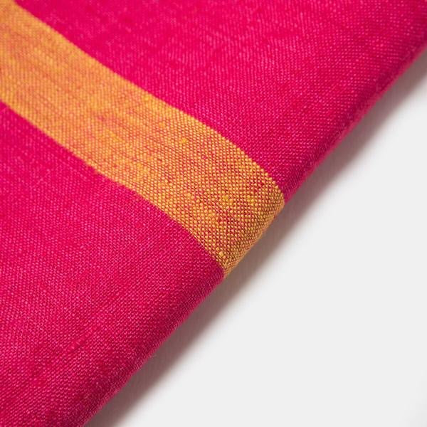 Stonewashed Linen Napkins Set of 4 in Fuchsia Pink by Caravan