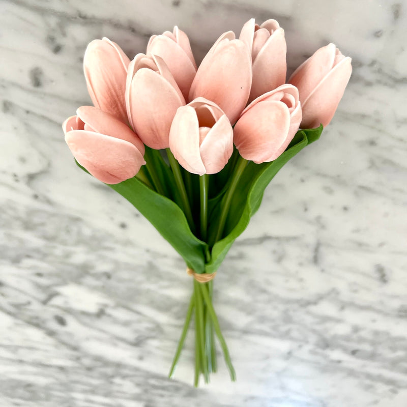 Faux Floral Tulips Bundle in Pink Last One!