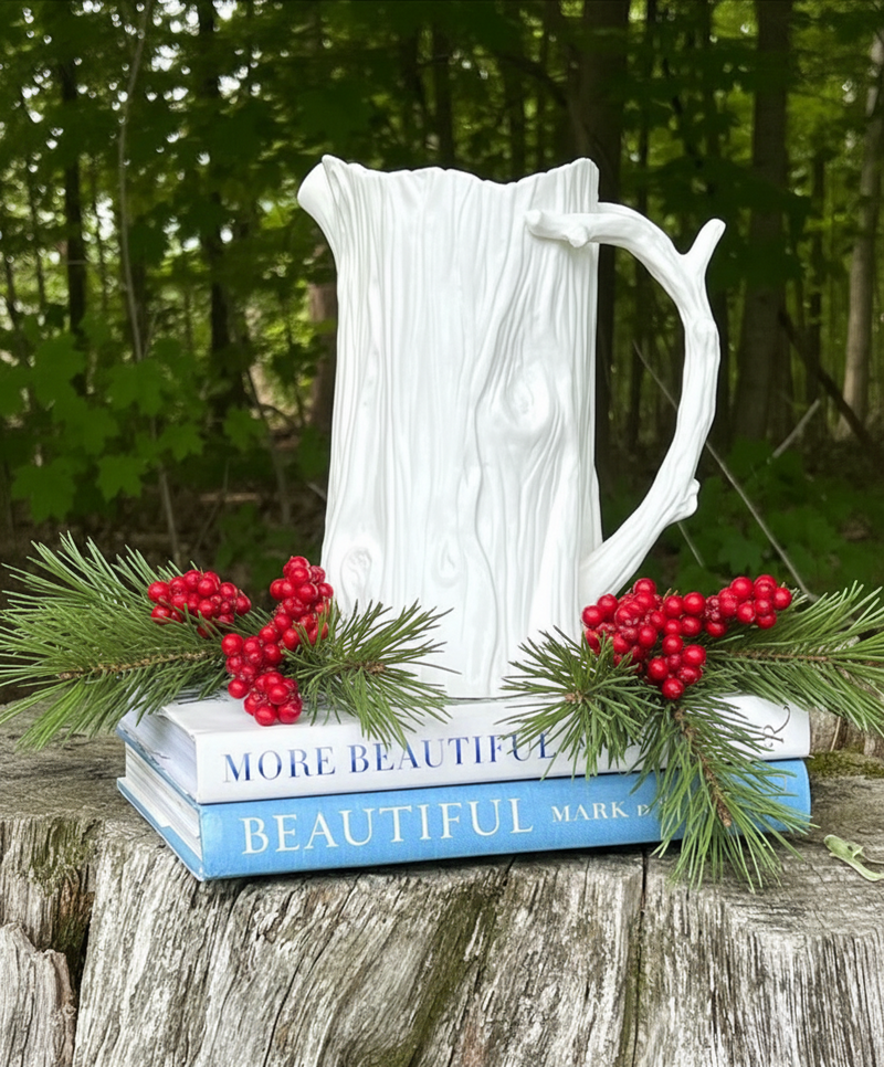 Emile Faux Bois Pitcher