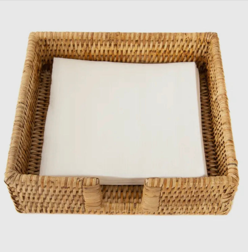 Rattan Napkin Holders in 3 Sizes by Artifacts