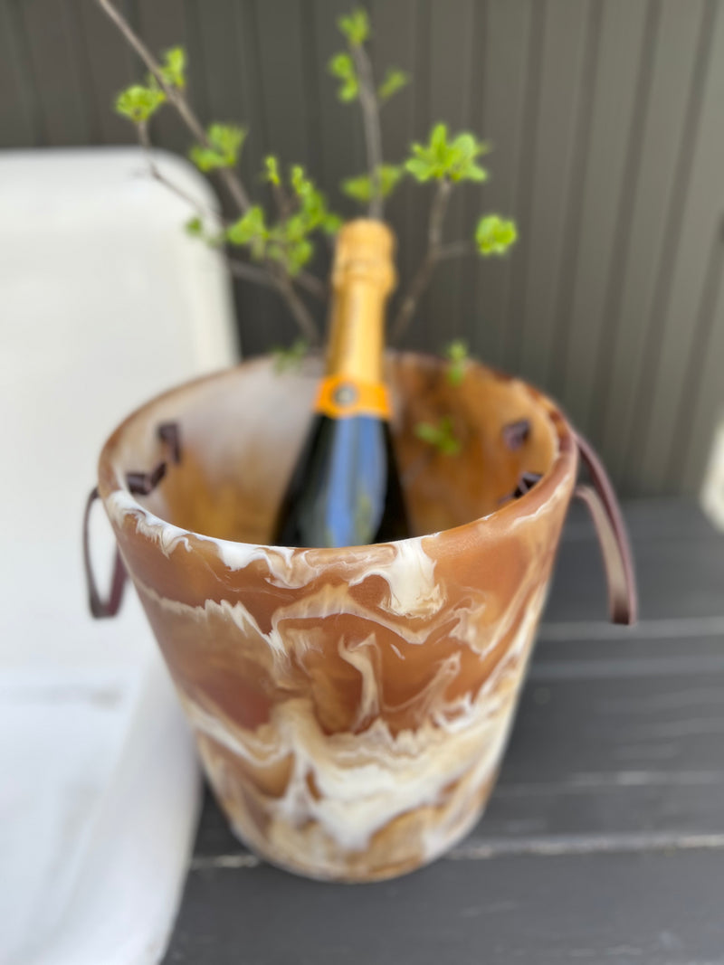 Resin Swirl Wesley Ice Bucket