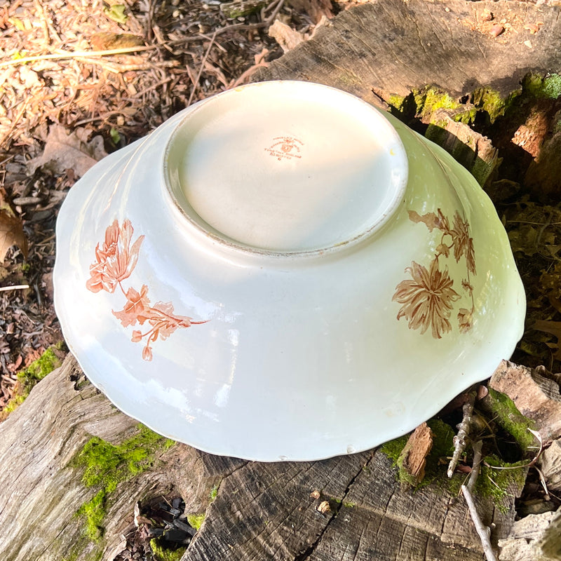 Tunstall England Porcelain Bowl Antique