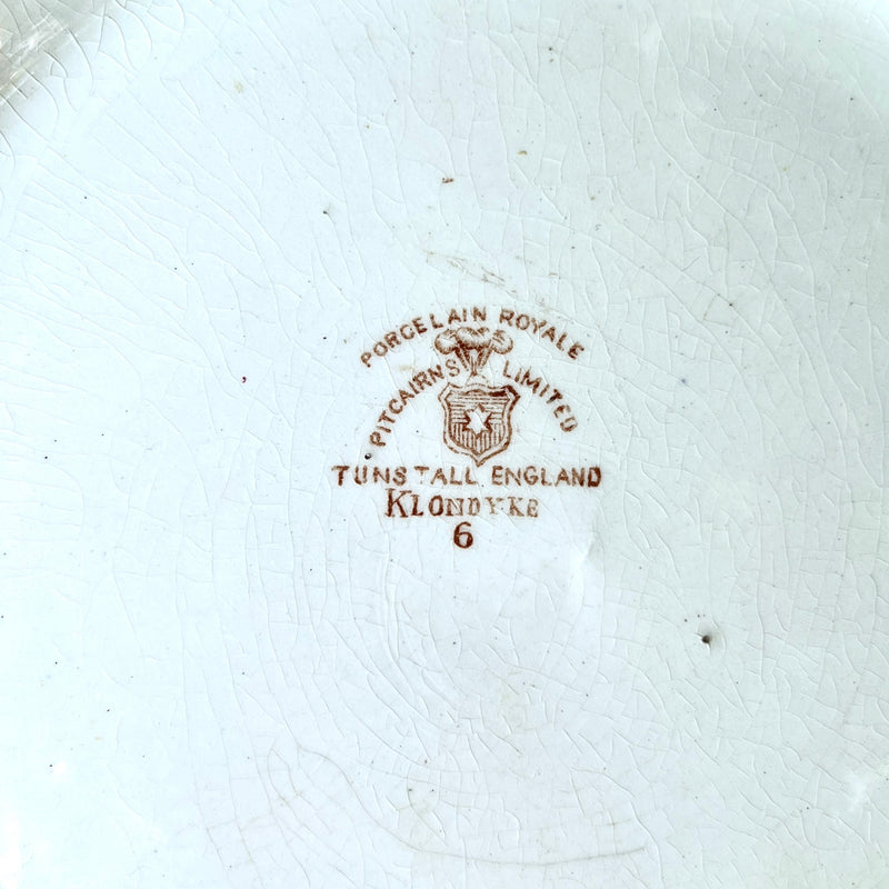 Tunstall England Porcelain Bowl Antique