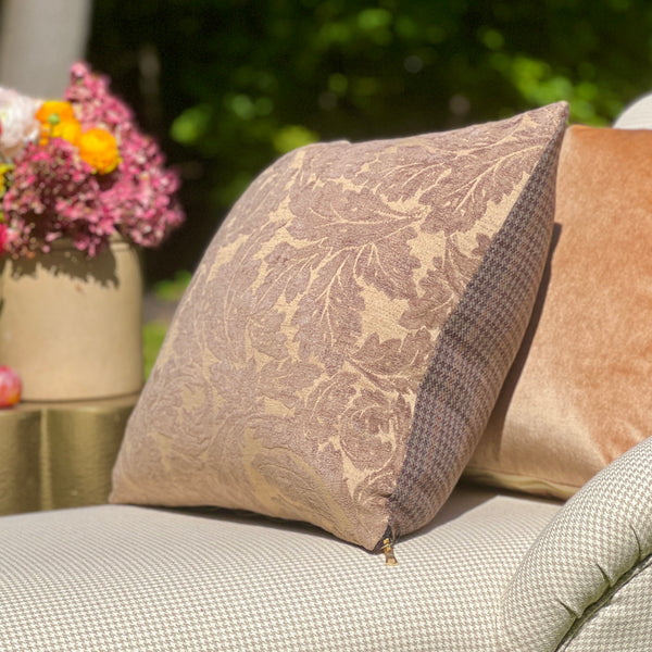 Fall Damask Pillow Cover Last One! A Steal!