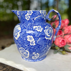 Burleigh Victorian chintz blue