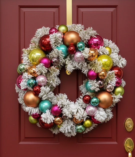 Ball wreath by Cody foster 