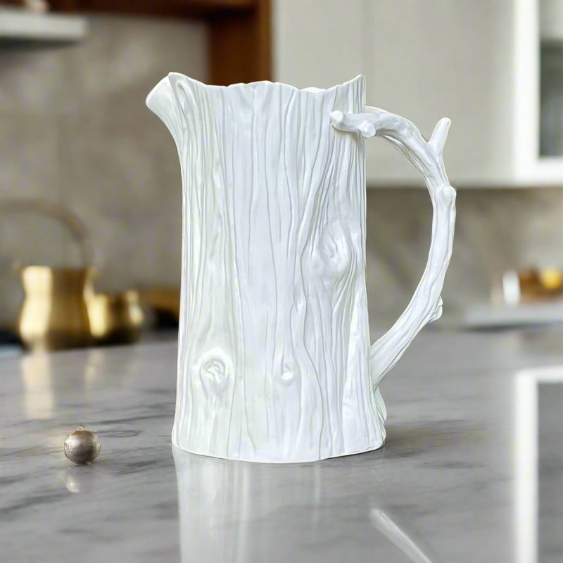 Emile Faux Bois Pitcher by Blue Pheasant