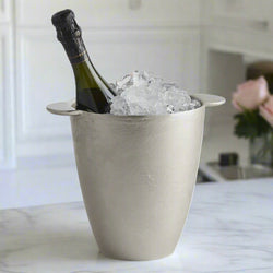 Wine ice bucket in nickel 