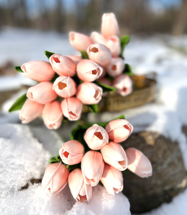 Fake tulips that look real