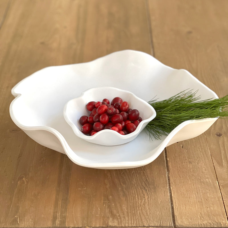 Nube Melamine Chip and Dip Set