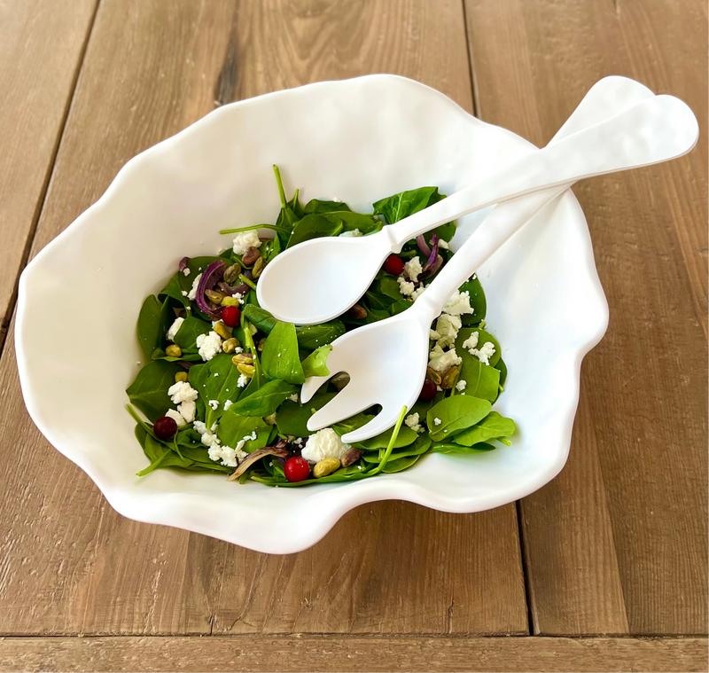 Nube Melamine Salad Bowl Round Large