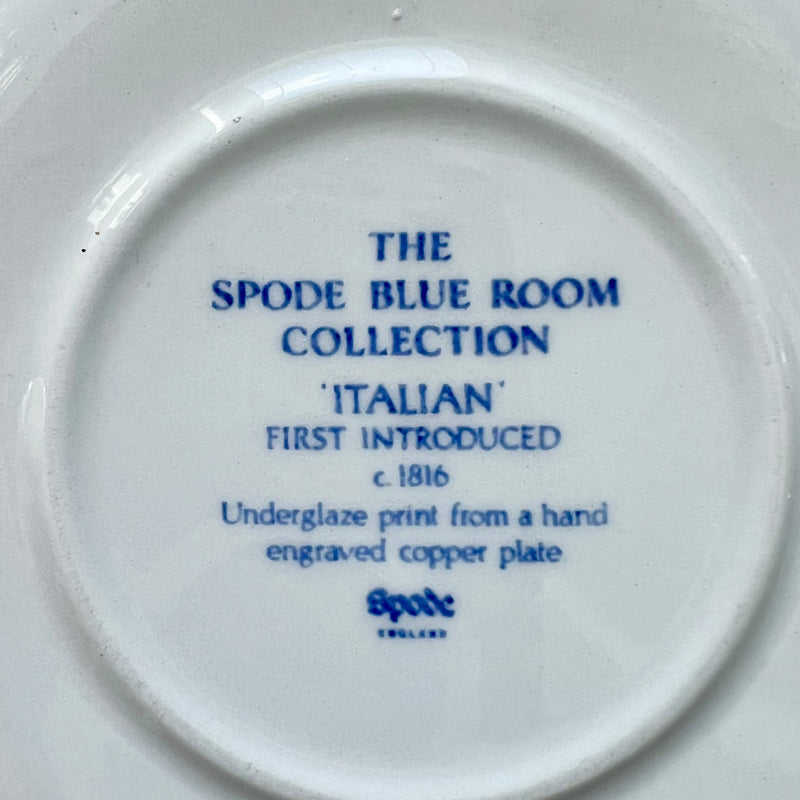 Spode Blue Italian Spode Serving Bowl
