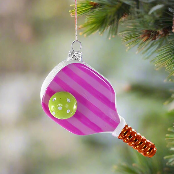 Pink pickleball ornament by Cody foster 