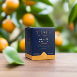 Orange Vanilla votive candle by trapp