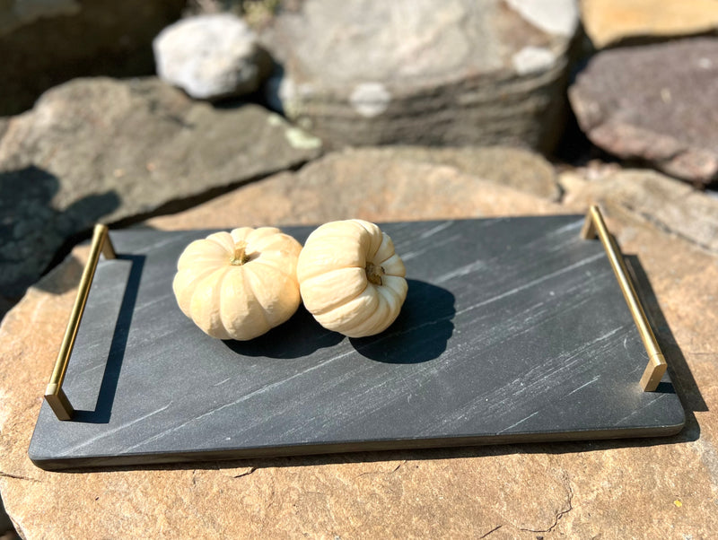 Stone Serving Board with Handles