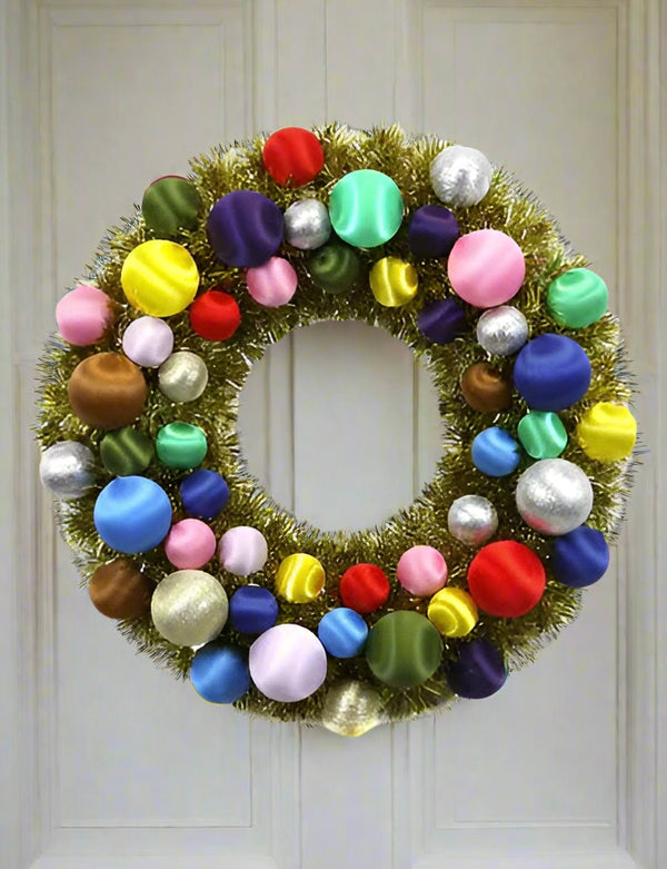 Ball wreath by Cody foster 