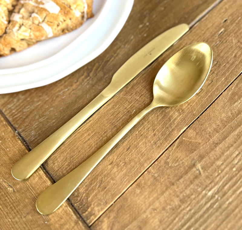 Gold Flatware Set 20 Pieces Just Reduced!