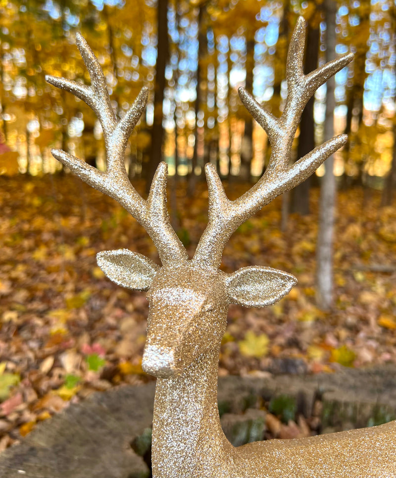 Champagne Gold Shimmering Deer Almost Gone!