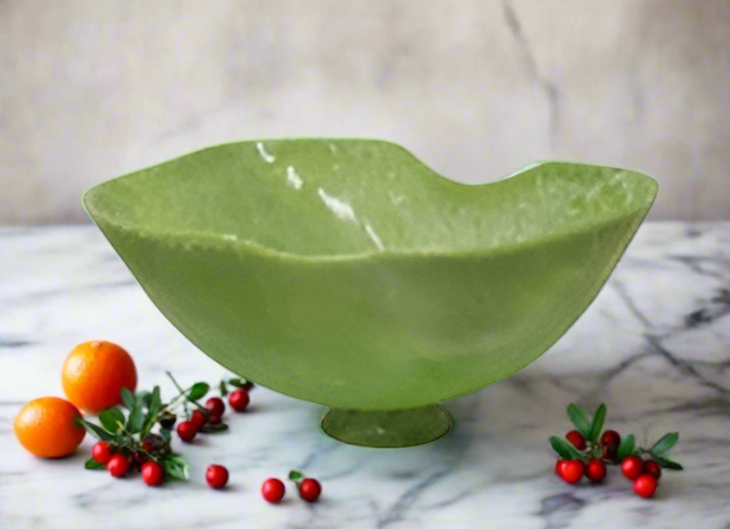 Green Resin Bowl Grand Size