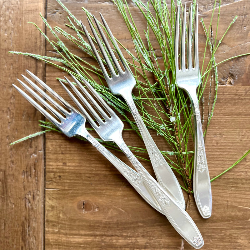 Vintage silver forks 