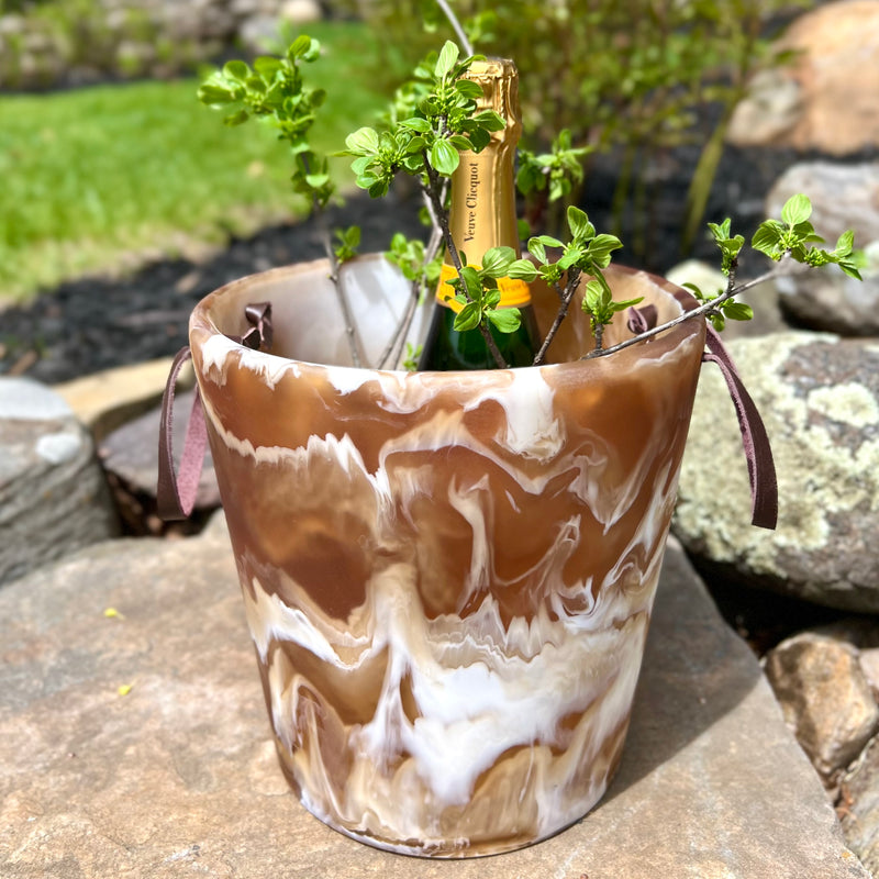 Resin Swirl Wesley Ice Bucket
