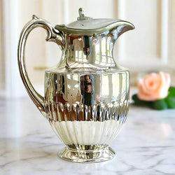 Vintage silver pitcher