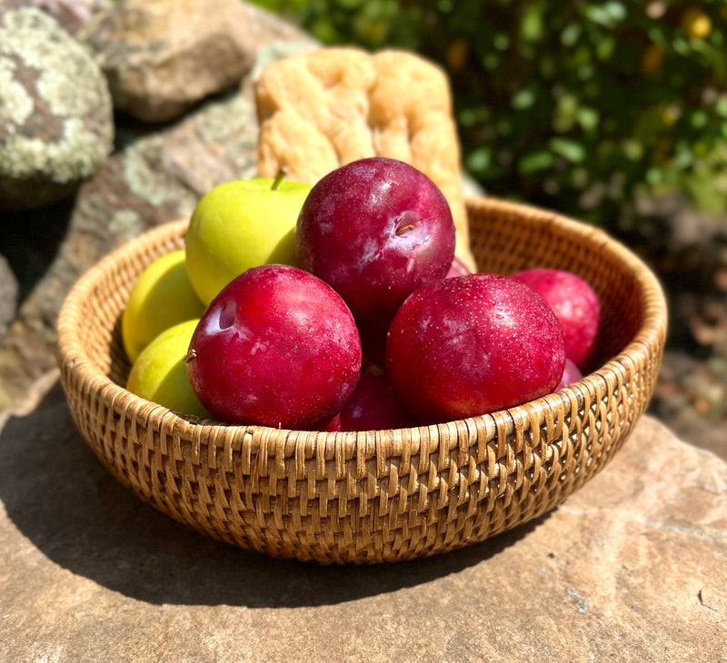 Rattan basket by artifacts 