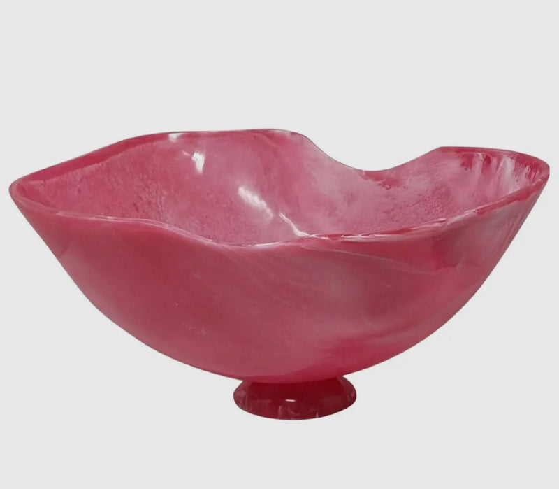 Pink Resin Bowl Grand Size