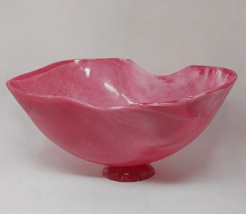 Pink Resin Bowl Grand Size