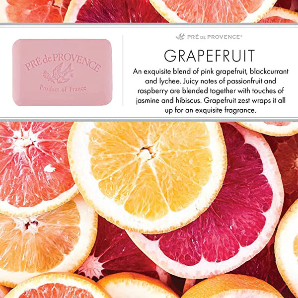 Pre de Provence Artisanal French Soap Bar in Grapefruit