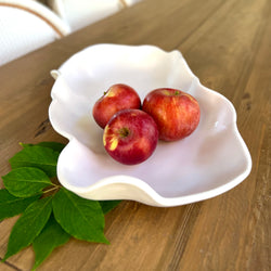 White melamine platter 