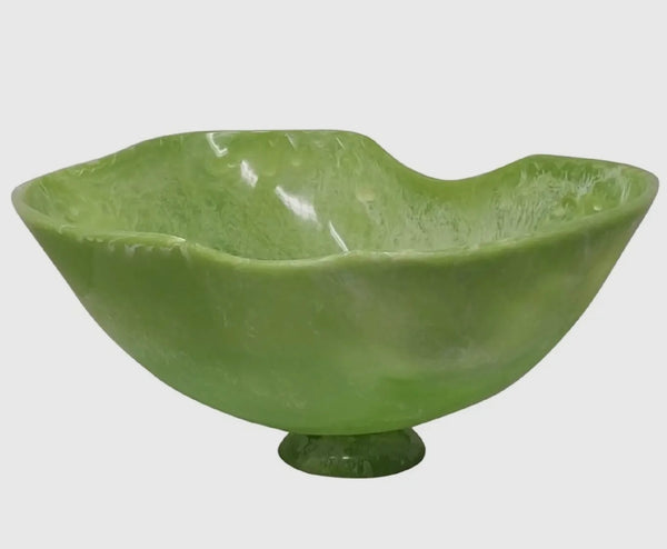 Green Resin Bowl Grand Size