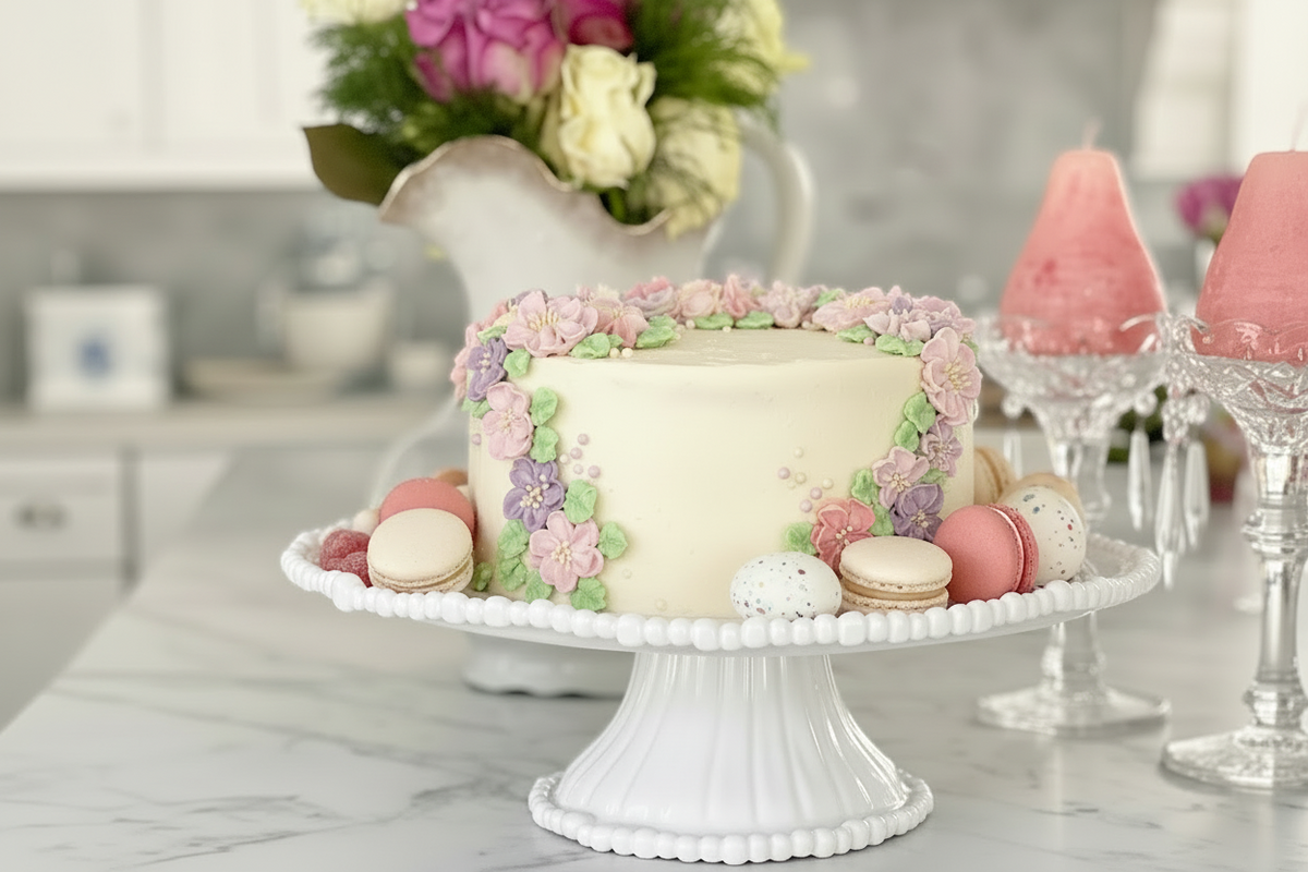 Vida Alegria Pedestal Cake Plate – DOVECOTE | Artistry at Home
