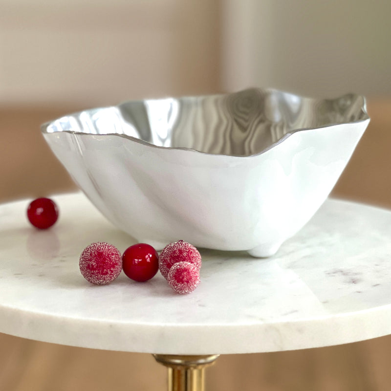 Thanni metal bowl by Beatriz ball