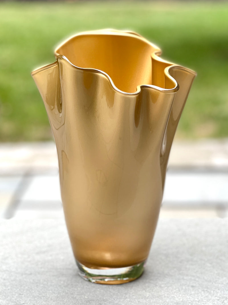 Handblown Glass Vase Made In Italy 50% Off!